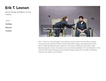 Tablet Screenshot of eriktlawson.com